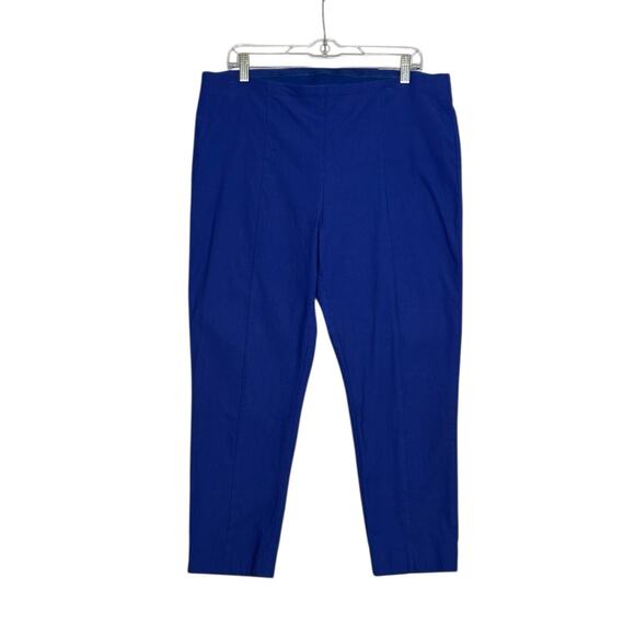 Chico’s So Slimming cobalt  blue pull on pants size 2.5 - 14 - Picture 1 of 11